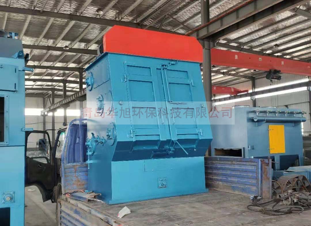 Q3210履帶式拋丸機(jī)裝車發(fā)貨現(xiàn)場圖